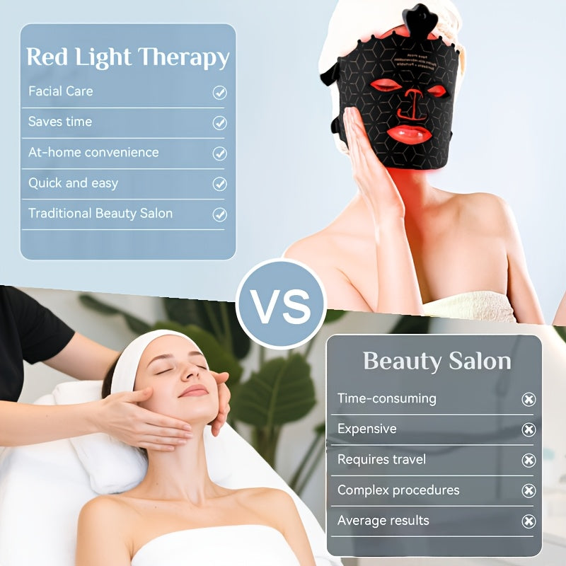 FDA Cleared 7-Color LED Light Therapy Face Mask - Anti-Aging & Acne Treatment