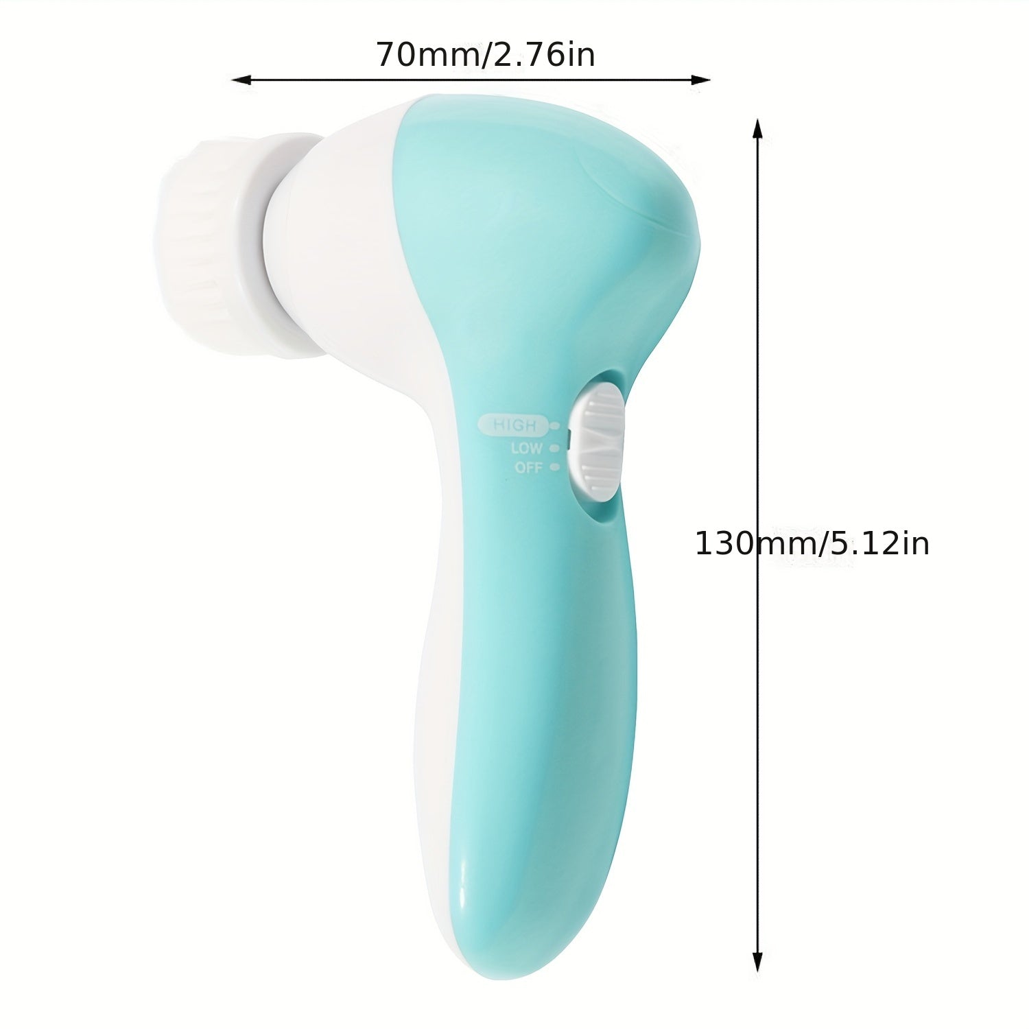 7-in-1 Electric Facial Cleansing Brush - Deep Cleansing & Exfoliating Face Scrubber
