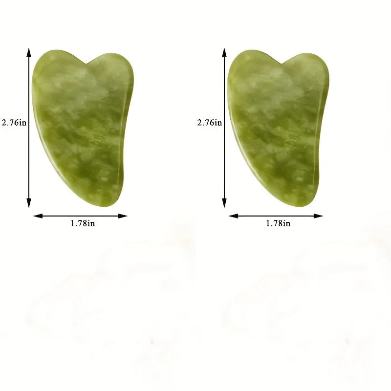 Natural Gua Sha Facial Firming Tools for Face and Body - Reduce Wrinkles, Eye Puffiness, and Aging