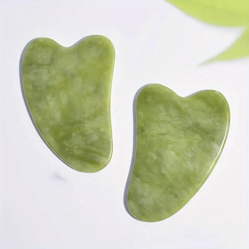 Natural Gua Sha Facial Firming Tools for Face and Body - Reduce Wrinkles, Eye Puffiness, and Aging