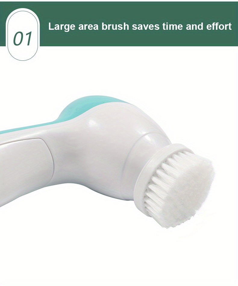 7-in-1 Electric Facial Cleansing Brush - Deep Cleansing & Exfoliating Face Scrubber
